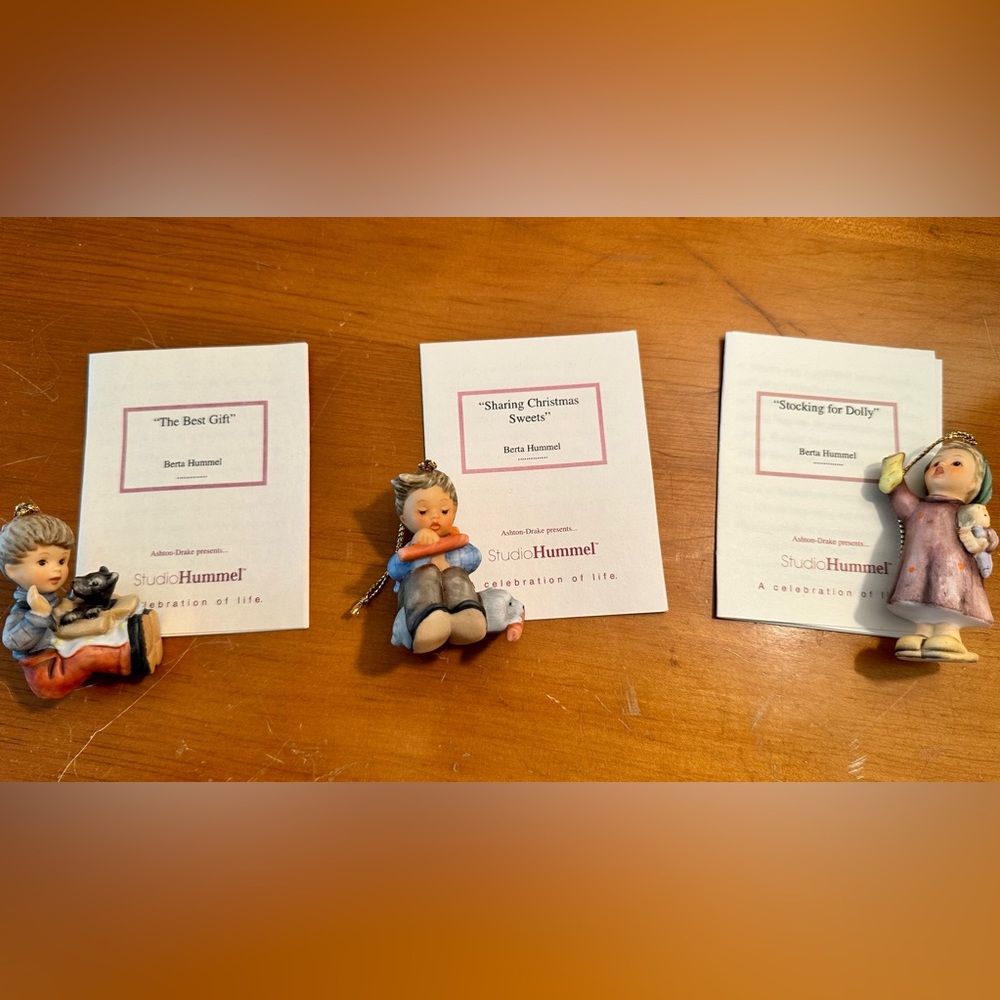 Berta Hummel Christmas Ornaments Box 3 - Picture 2 of 2